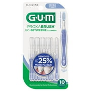 GUM Proxabrush Go-Betweens Cleaners Micro Tight 10 ct
