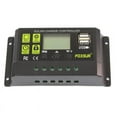 thumbnail image 1 of yeacher Auto-Sensing PWM Solar Charge Controller 12V/24V 10A 20A 30A for Solar Panels with Overcharge Protection, 1 of 7