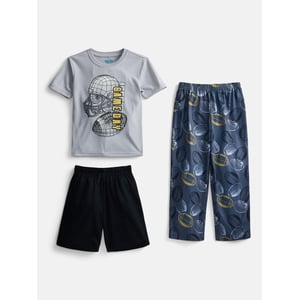 Wonder Nation Boys 3-Piece Transitional Sleep Set