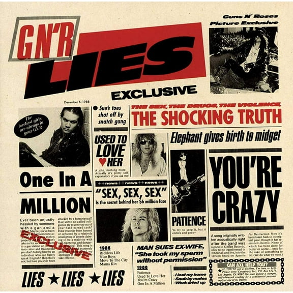 G N` R Lies (CD) - Guns N' Roses