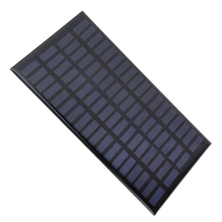 

2023 2.5W 18V Portable Black Stable Efficient Polycrystalline Silicon Solar Cell Panel for DIY Power Charger