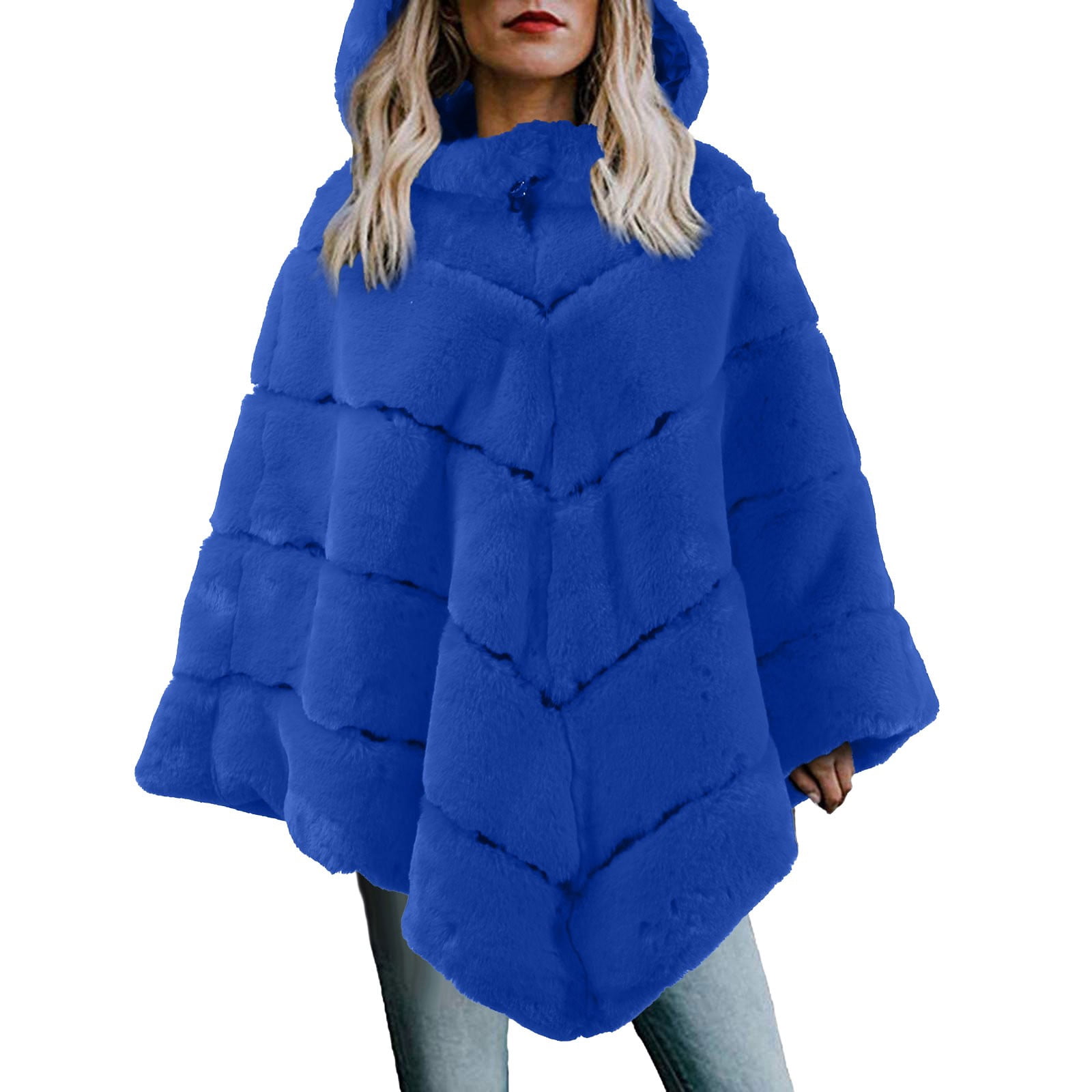 Bed Jacket for Elderly Women Womens Bed Jackets Solid Color Hooded Plush  Stitching Loose Jacket Temperament Cape Female Dress Jacket Women -  Walmart.com