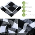 thumbnail image 7 of Basiess Cotton Dishcloths and Thickened Weave, Super Absorbent Kitchen Towels for Heavy Duty Cleaning and Stain Removal, Reusable Dish Rags, 1Pcs (Blue), 7 of 7