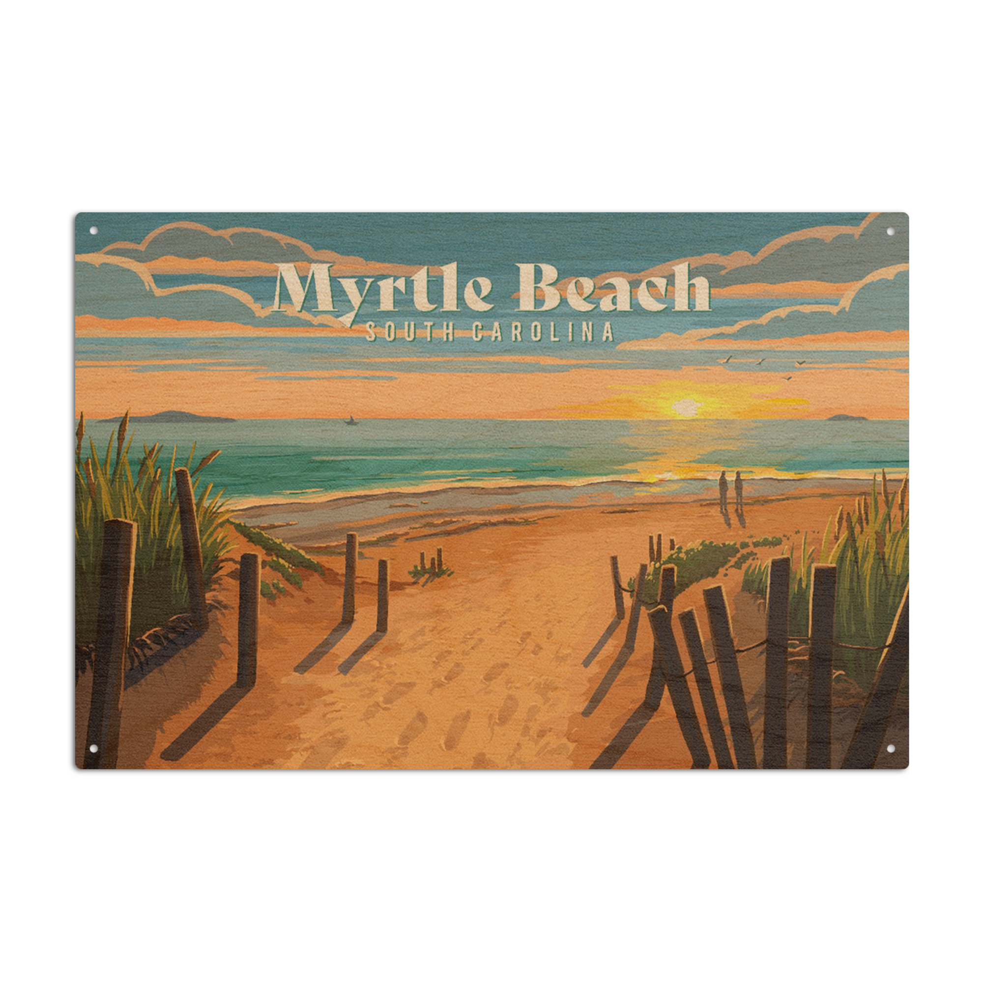 Myrtle Beach, South Carolina, Painterly, Sand Soul Sun, Beach Path