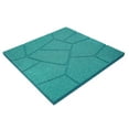 thumbnail image 3 of RevTime Dual-Side Garden Rubber Paver Green Safety Rubber Tile, 3 of 5