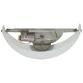 thumbnail image 6 of Design House Millbridge Traditional Satin Nickel 1 Light Indoor Dimmable Wall Sconce with Alabaster Glass, 6 of 17