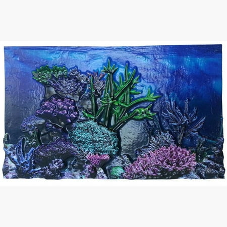 BioBubble 3D Background Coral Reef, 20 Gallons, 24