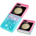 thumbnail image 3 of Funda para Samsung Galaxy Z Flip 6 5G Transparente con Brillos Carcasa Protectora Antigolpes con Glitter Brillante, 3 of 5