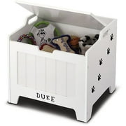 Pet Toy Storage Box - White