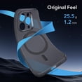 thumbnail image 3 of Funda de teléfono ESR para iPhone 15 Pro Max con MagSafe Frosted Black, 3 of 8