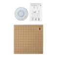 thumbnail image 4 of 31pcs Macrame Board and Needles Macrame Board Wooden Crochet Measuring 30cm, 4 of 9