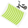 thumbnail image 1 of Bicycle Wheel Adhesive Decals, Decoration Kids Balance Bicycle Adhesive Decals Durable Portable Mini  For Balance Bicycle Accessories Silver White,Light Blue,Fluorescent, 1 of 8