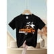thumbnail image 1 of Halloween T-shirt Jack O Lantern Pickup Truck Creepy Ghosts Halloween Lover Long Sleeve Funny Awesome Graphic Kid TShirt Casual Kid T Shirts Cool Tops Tees for Kid, 1 of 6
