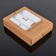 thumbnail image 5 of Boxed Gifts Initial Letter Embroidered Premier Cotton Monogrammed Handkerchiefs, (3 Pack), 5 of 7
