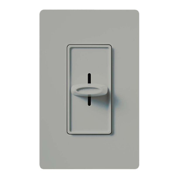 Lutron 33003 120 volt Gray 600 watt SinglePole Incandescent