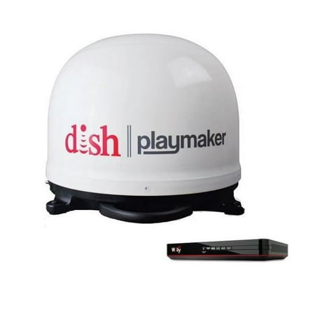 Winegard Company Pl 7000R Dish Playmaker Portable Antenna , White
