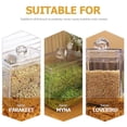 thumbnail image 2 of Rutin Chicken Automatic Food Feeder Transparent Rutin Chicken Food Holder Feeding Trough, 2 of 4