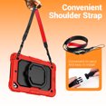thumbnail image 4 of for iPad Mini 5th/4th Generation Case 7.9 inch 2019/2015, 360 Rotating Shockproof Cover with Stand, Handle, Shoulder Strap, Red, 4 of 7