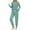 Lake Blue, variant on MOSHU Casual Pajamas Sets for Women Button Down Shirts and Drawstring Pants with Pockets Two Piece Womens Lounge Sets