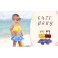 thumbnail image 2 of Younger Tree Toddler Baby Girl Bikini Swimsuits Set Summer Beach Swimwear 2 Piece Bathing Suit for 18-24 Months, 2 of 6