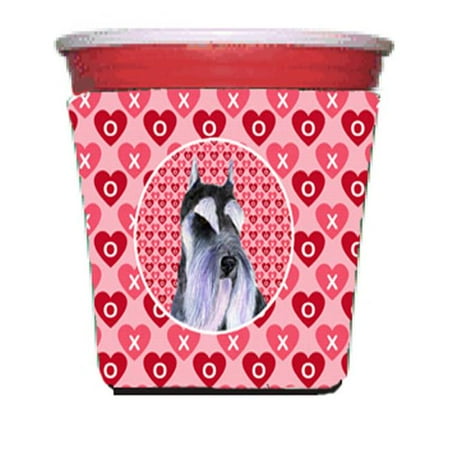 

Schnauzer Red Solo Cup bottle sleeve Hugger - 16 To 22 oz.