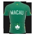 thumbnail image 2 of Macau Full Zipper Bike Short Sleeve Cycling Jersey  for Men - Size 3XL, 2 of 4