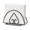 Inverted Triangle Tissue Holder, variant on Nordic Iron Table Napkin Holder Stand, Geometric Triangle Paper Towel Organizer, Desktop Tissue Rack for Restaurant, Cafe, Hotel & Home Dining Table Decorative Storage Holder