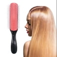 thumbnail image 3 of Peine para el cabello de 9 filas Peines de masaje para peinados rizados y rectos extraíbles (M) Likrtyny cuidado belleza, 3 of 6