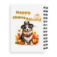 thumbnail image 2 of Happy Thanksgiving Australian Shepherd Welcome Thankful Fall Autumn Pumpkin Spiral Bound Journal Aussie Dog Lover Gifts 5x7in Spiral Notebook - 02021, 2 of 5