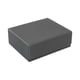 thumbnail image 4 of La caja de la cubierta de la carta contiene más de 1800 cartas coleccionistas de cartas impermeables de regalo gris oscuro, 4 of 8