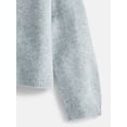 thumbnail image 3 of Wonder Nation Toddler Girls' Cardigan Sweater with Long Sleeves, Sizes 12M-5T, 3 of 3