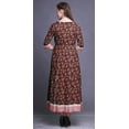 thumbnail image 3 of Bimba Robe Anarkali Imprimée pour Femmes Kurti Évasée Longue Style Chic Kurta Ethnique, 3 of 6
