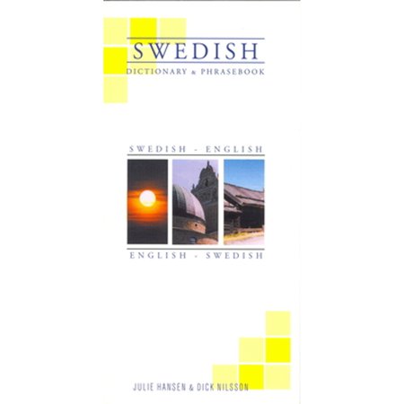 Swedish-English English/Swedish Dictionary and Phrasebook [Paperback - Used]