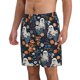 thumbnail image 2 of Fotbe Cute ghost in the flowers Trajes de Baño Estampados para Hombre, Shorts de Verano de Secado Rápido, Ropa de Playa, Bañadores-3X-Large, 2 of 6