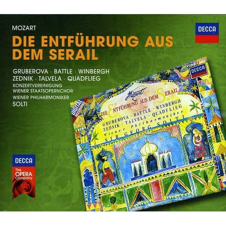 Edita Gruberov - Decca Opera: Mozart Die Entfuhrung Aus Dem Serail - Music & Performance - CD