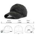 thumbnail image 2 of Gorra de béisbol unisex, gorra de béisbol para exteriores, ajustable para adultos, deportiva, moderna y moderna para hombres y mujeres., 2 of 5
