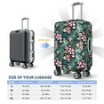thumbnail image 6 of Fotbe Rose Flowers Luggage Cover Protector,Suitcase Protector,Scratch and Dirt Resistant,Fits 18-32 Inch Luggage-X-Large, 6 of 9