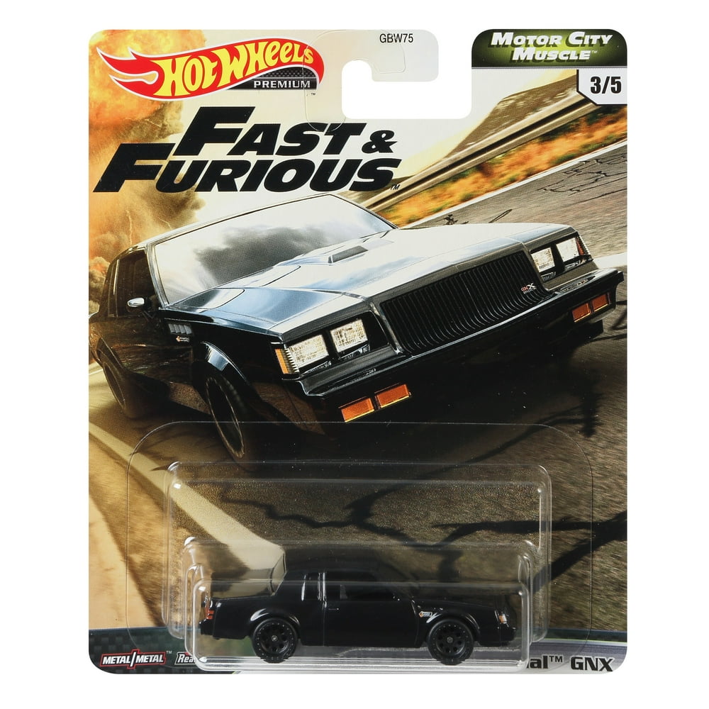 Hot Wheels Fast and Furious '87 Buick Grand National GNX Motor City