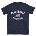 thumbnail image 1 of Clarksdale Mississippi Patriot Men's Cotton T-Shirt, 1 of 1