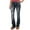 Black, variant on Women's High Waisted Bell Bottom Bootcut Jeans Flare Wide Leg Stretch Trendy Jeans Blue L