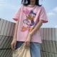 thumbnail image 4 of Disney-Camiseta con estampado de dibujos animados para mujer, ropa de calle de manga corta con cuello redondo, Pato Donald, Margarita y pato, 4 of 4