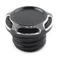 thumbnail image 3 of ZS Motorbike CNC Cut Gas Cap Fuel Tank Right-hand Thread Fit For Harley Dyna Softail, 3 of 9