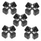 thumbnail image 5 of unbranded 5 Pares Aretes Masculinos Y Femeninos Con En Negro Pendientes Decorativos, 5 of 8