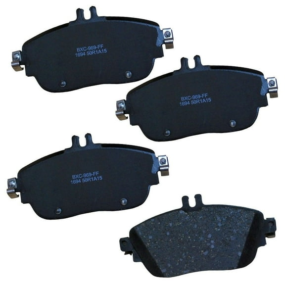 Bendix Brakes Disc Brake Pad Set Fits select: 2014-2019 MERCEDES-BENZ CLA, 2015-2020 MERCEDES-BENZ GLA