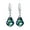 Purple Green, variant on Women Dangle Earrings, Fashion Vintage Shiny Faux Crystal Eardrop Hook Earrings Jewelry Gift for Banquet Party Dating Daily wear
