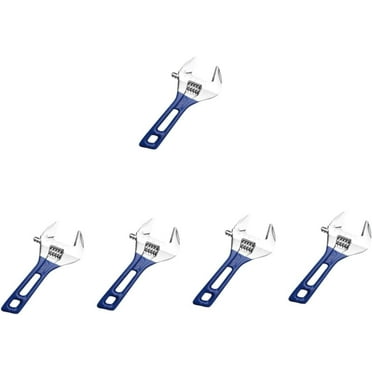 5pcs Wrench Pipe Wrench Monkey Wrench Pocket Wrench Automotive Repair Tool Monkey Wrench for Pipe Short Handle Adjustable Wrench Pipe Monkey Wrench Monkey Spanner Wide Mouth Wrench