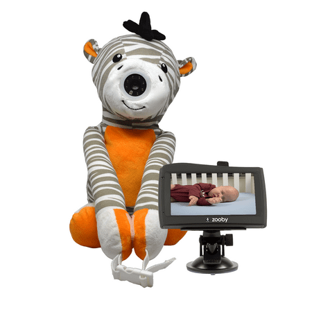 Zooby Car & Home Video baby Monitor (Zebra)