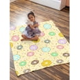 thumbnail image 6 of Yibo Milk Tea Brown Blanket Flannel Soft and Comfortable Anti-static Bed Sofa Blanket, 6 of 7