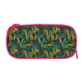 thumbnail image 3 of Vsdgher Jungle Leopard Yellow Print Large Capacity Pencil Case Pouch with Zipper, Portable Aesthetic Big Capacity Pencil Cases Pen Office Travel Stationery Bag, 3 of 8