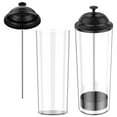 thumbnail image 4 of Ihvewuo Versatile Straw Organizer Container Convenient Straw Dispenser Straw Holder with Lid for Party Plastic Straw Organizer Container for Bar, 4 of 11
